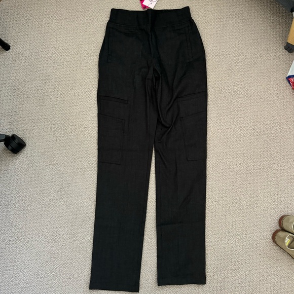 JUICY by Juicy Couture Black Rinse Elastic Waist Cargo Pants XS - Picture 5 of 9